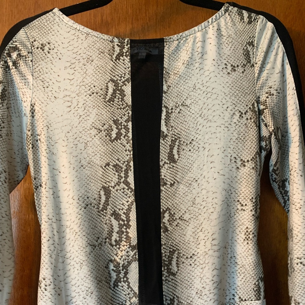 Snakeskin bodysuit